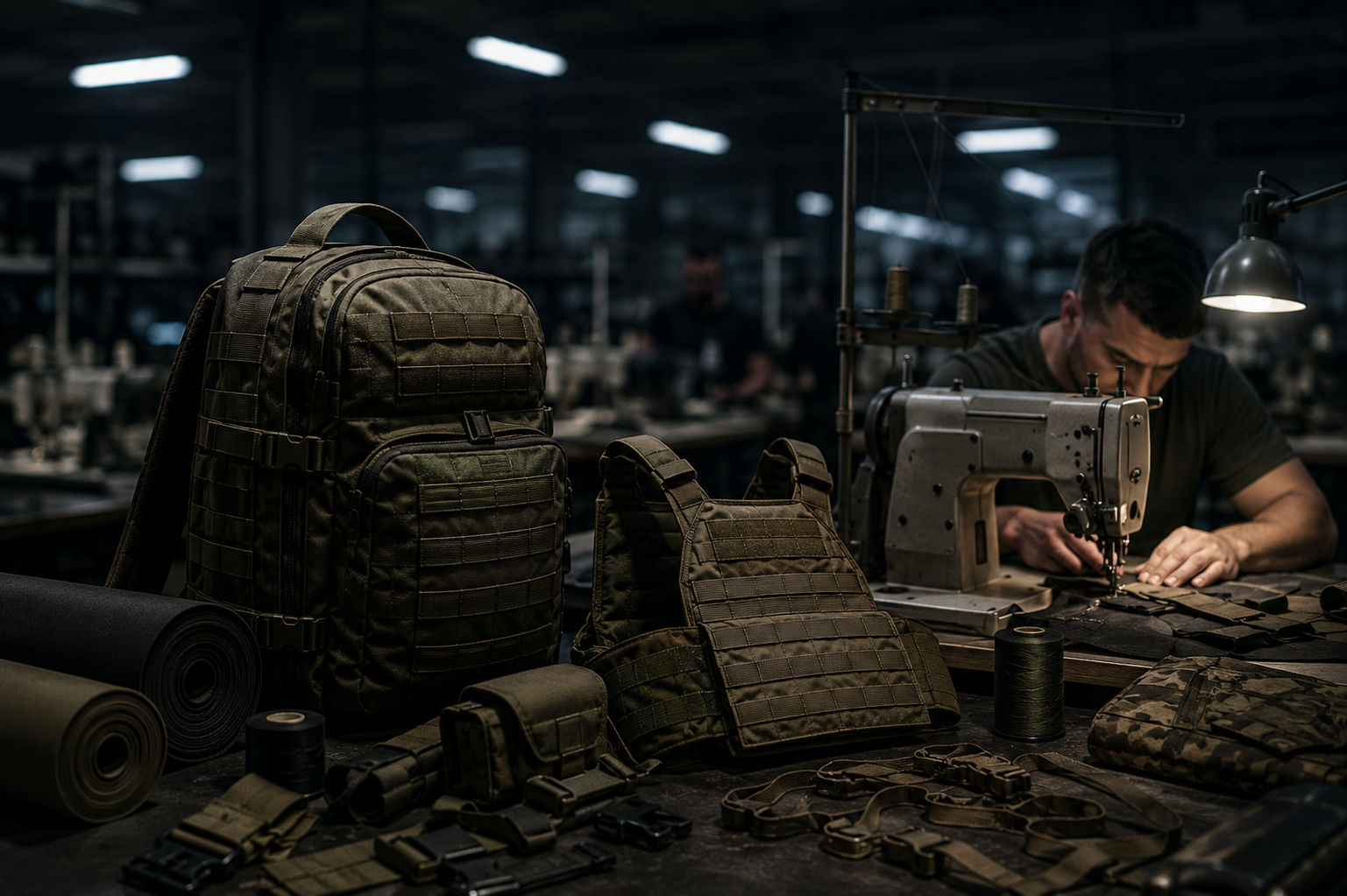 CEDX Outdoor tactical gear manufacturing facility in Istanbul, Turkey